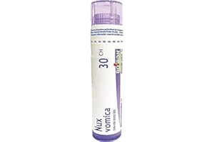 Boiron Nux vomica (colubrina) 30ch,Homeopathic medicine. Each tube contains 4 g (approximately 80 pellets)