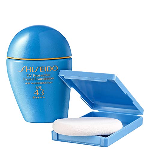 shiseido uv protective liquid foundation light ivory