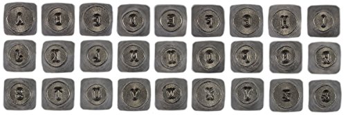 Gothic Letter Set Uppercase, Punch 27 Pc w/case (1.5mm) - LPS001