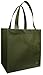 Reusable Grocery Tote Bag Olive 6 Pack