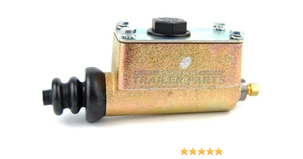 Trailer surge brake master cylinder