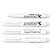 OrliverHL 3PCS/Set Chalk Color Marker White Liquid Ink Pen Liquid Clean Chalk Eraser Handwriting Blackboard Pen Used on Chalkboard, Windows, Blackboard, Labels & Cafe Office Supplies