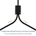 USB C to RCA Audio Cable, HUIRID USB-C to 2 RCA Type C to RCA Male to Male Y Splitter Cord with DAC Chip Compatible with Pad Pro 2018,Google Pixel 3/2/2XL MacBook Moto Z,Google Pixel 3/2/XL (6ft)