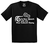 The Dice Giveth and the Dice Taketh Away Quote T-shirt