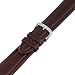 Hadley-Roma Men's MSM882RB-200 20mm Brown Genuine Oil-Tan Leather Watch Strap