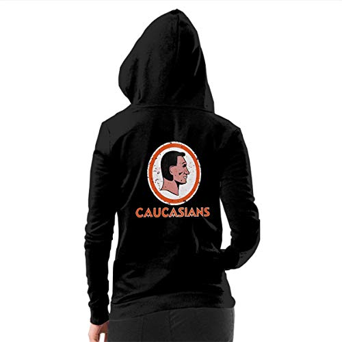 Rigg-hoodie Women Caucasians Washington Football Fashion Zip-up Hoodie Hoodies Black