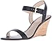 Nine West Women's Kiani Leather Wedge Sandal