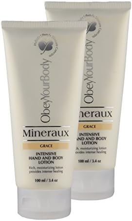 Obey Your Body Original 2 x Hand and Body Lotion from the Dead Sea Cosmetics Paris