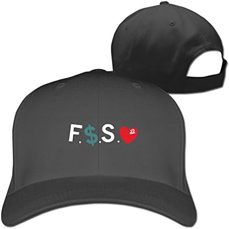 DOUBLEBNM NA Unisex LunaCpt Fuck Money Jcole Money Spread Hat Black