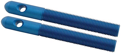 Allstar Performance ALL18489 Blue 3/8" x 3-1/2" Aluminum Hood Pin - Pair