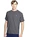 Champion Men's Powertrain Performance T-Shirt, Granite Heather, Large