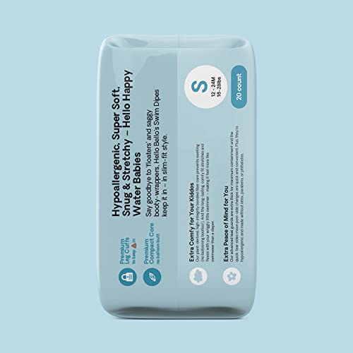 Hello Bello Premium Swim Diapers, Affordable Hypoallergenic and EcoFriendly Disposable Swim