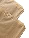 The Baker Celebrations 100 Plain Natural Kraft Sandwich Bag - Ideal for Pretzels and Sandwiches - Made in USA - 6.5 x 1 x 8