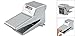 uxcell Aluminum 4 Way 2 Position Pneumatic Foot Pedal Valve