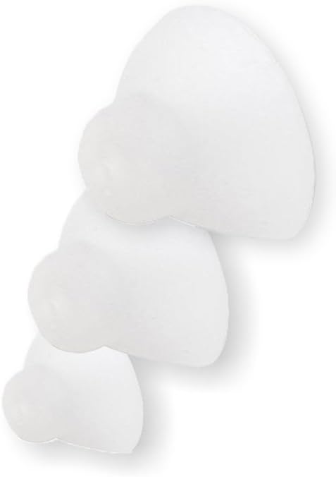 Clearon Digital Hearing Amplifier - Replacement Domes/Earbuds/Ear Plug with 3 Sizes (Small, Medium & Large)