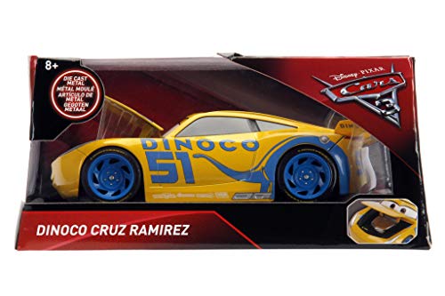 Disney Pixar Dinoco Cruz Large Die Cast 1:24 Cars 3 Tire Changing Rack