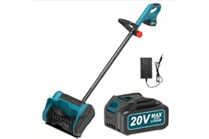 20V Cordless Electric Snow Shovel (Blue)
