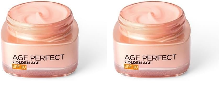 Age Perfect by L'Oreal Paris Golden Age SPF 15 Day Pot 50ml (Pack of 2)