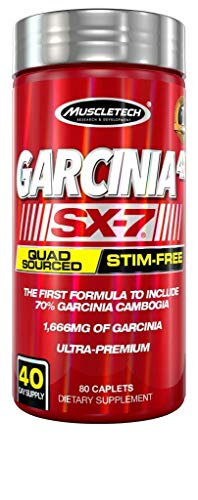 Muscletech Garcinia 4X Sx-7 80ct US, 80 Count Muscletech Garcinia 4X Sx-7 80ct US, 80 Count