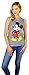 Disney Womens Mickey Mouse Sleeveless Muscle Tank Top (US, Alpha, Small, Regular, Regular, Mickey Grey)