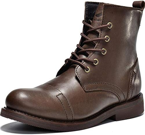 Sportgosto 送料無料限定セール中 メンズシューズブーツメンズブーツマーティンブーツ秋と冬のチューブアウトドアブーツメンズシューズ 色 サイズ ブラウン 40