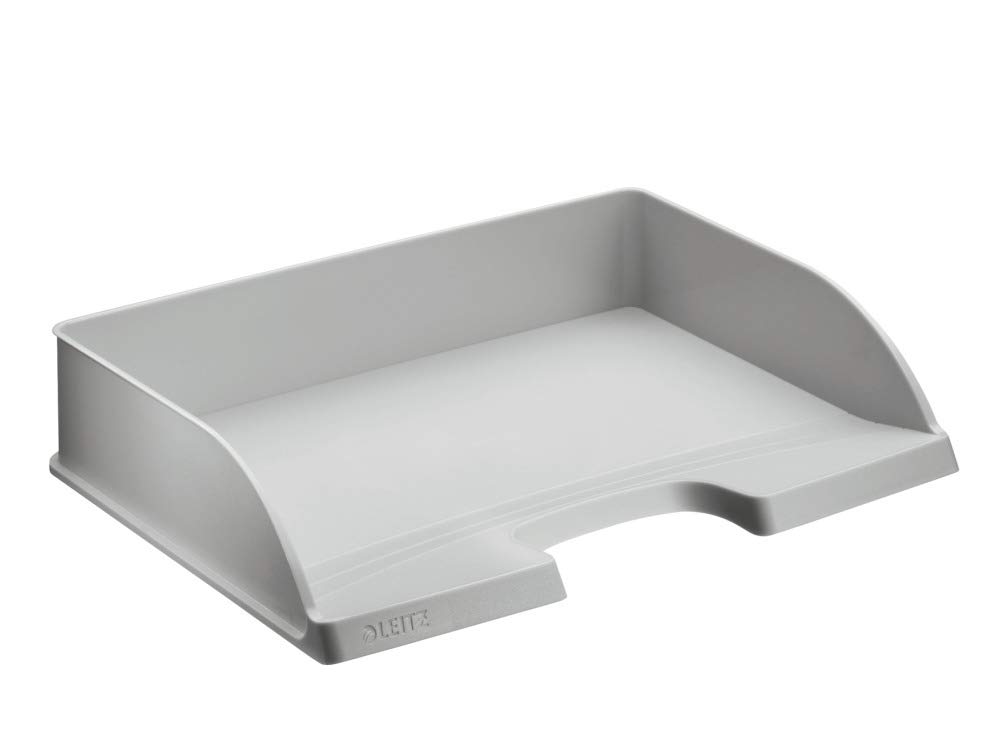 Leitz Standard Plus 52180085 Letter Tray A4 Landscape Polystyrene Grey