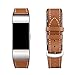 Dizywiee for fitbit charge 2 bands, Fitbit charge 2 accessory wristband with stainless steel connector, Genuine leather charge 2 replacement bands women men