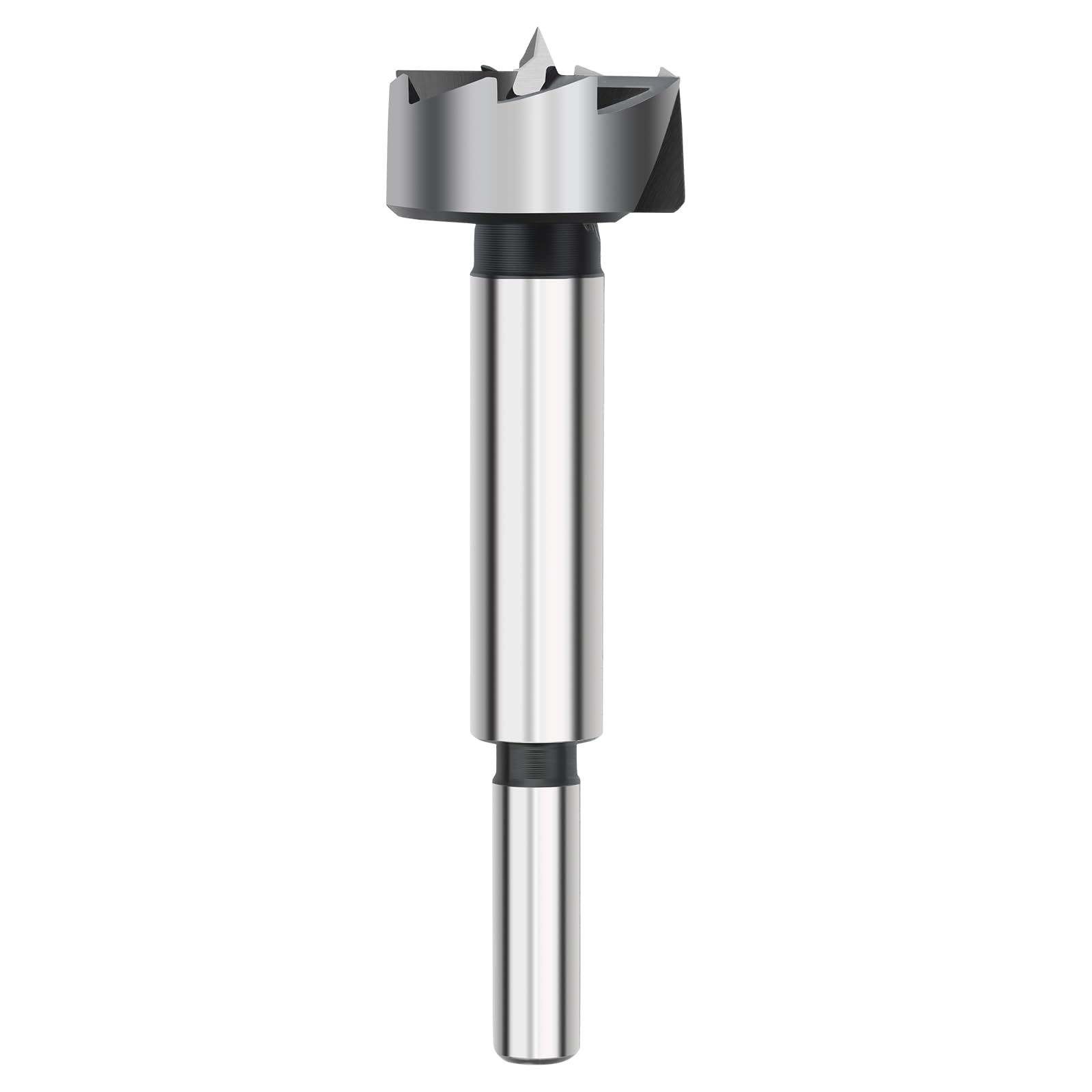 HSAWBIT 26mm Forstner Drill Bit for Woodworking, Forstner Bit Wood Drill Bits for Holes, Hinge Cutter (Ø26mm, length 90mm, Round Shank)