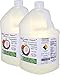 Coconut Oil - Fractionated - MCT (medium-chain triglycerides) - 2 x 1-Gallon (256 oz) - liquid - Food Grade - Safety Sealed Resealable HDPE Container, Microwave Safe (remove foil seal), Freezer Safe