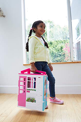 2 Barbie+Doll+House+Playset+Multicolor