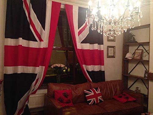 Union Jack Curtains Amazon Co Uk Handmade