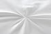 Web Linens Inc Oversized for Pillow Top 3pc Pinch Pleat Design White Duvet Cover Set Style # 1050 - Full/Queen - Cherry Hill Collection