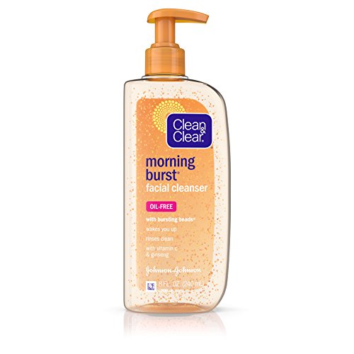 Clean & Clear Morning Burst Facial Cleanser For Skin Care Routines, 8 Fl. Oz.
