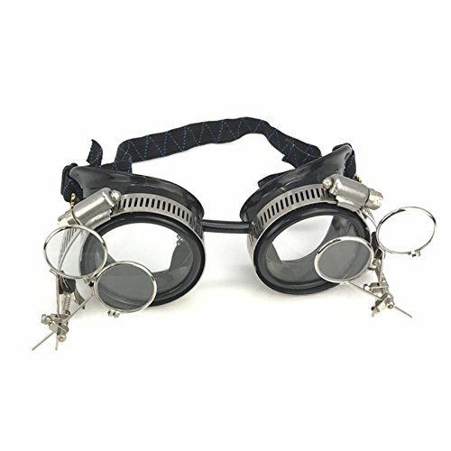 Steampunk Victorian Goggles welding Glasses - Thumbnail 2