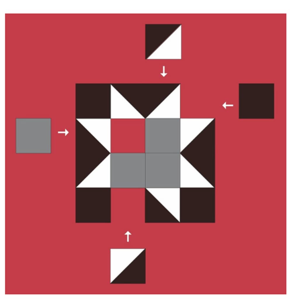 Mua C&T Publishing Half-Square Triangle Quilt Block Design Deck Notion ...