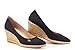 VISCATA Roses 2.75-inch Elegant Style, Soft Canvas, Slip-On Wedge Pump, Espadrilles Heel Made in Spain