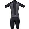 REALON-Wetsuit-Premium-Neoprene-3mm-Shorty-Tropical-Unisex-Men-Women-for-Watersport-Swimming-Snorkeling-Surfing-Black