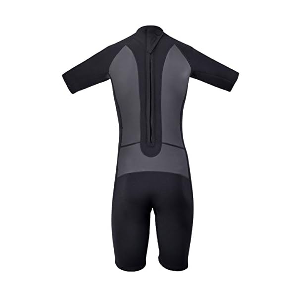 REALON-Wetsuit-Premium-Neoprene-3mm-Shorty-Tropical-Unisex-Men-Women-for-Watersport-Swimming-Snorkeling-Surfing-Black