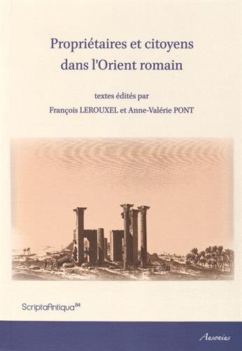 Propriétaires et citoyens dans l'Orient romain