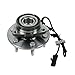Front Wheel Bearing & Hub Assembly 4WD with ABS Sensor Compatible with 2002-2006 Cadillac Escalade 2003-2006 Escalade ESV Escalade EXT Chevrolet Avalanche 1500 2003-2014 Express 1500 2003-2005 Ex