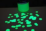 Opticz Daytime Visible Luminescent UV Blacklight Reactive Marking Ink (UV Green, 16 Ounce)