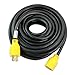 Leisure Cords 4-Prong 50 Feet 30 Amp Generator Cord, 10 Gauge Heavy Duty L14-30 Generator Power Cord Up to 7,500W (50-Feet)