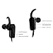 In-Ear Bluetooth Headphones, Jarv NMotion Advance Lightweight Wireless Earbuds w/ On-Board Controls and HD Premium Sound - Black