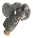 Aurora® Interactive Hand Puppet Elephant Stuffed Animal - Storytelling Adventures - Playful Learning - Gray 10 Inches