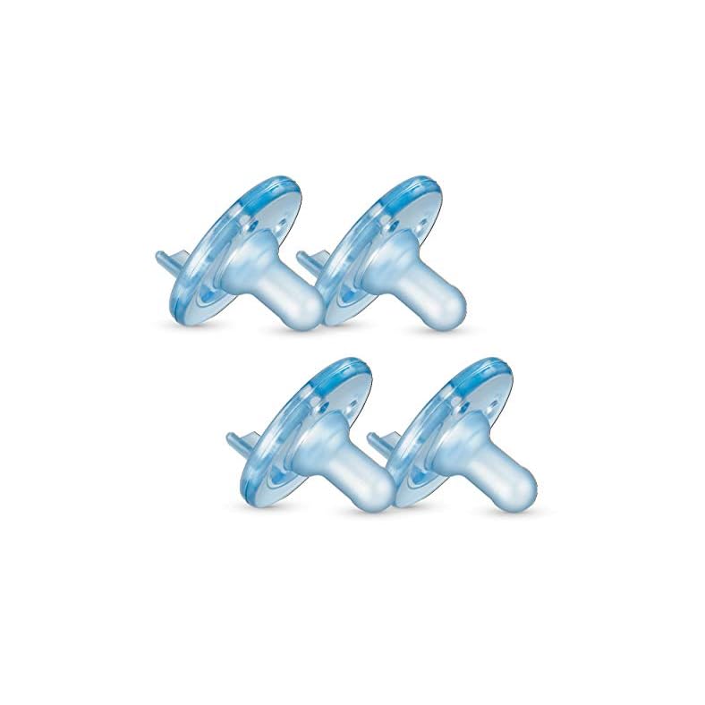Philips AVENT Soothie 3-18 months, blue/blue, 4 pack, SCF192/06