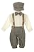Vintage Dress Suit-Tuxedo Knickers Outfit Set Baby Boys & Toddler-Beige/Ivory