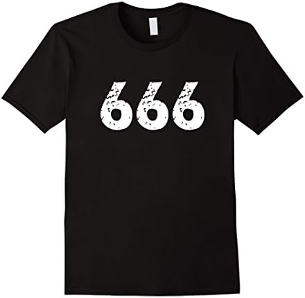 Men's 666 Satanic Shirt XL Black