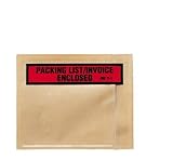 3M Top Print Packing List Envelope PLE-T1, 4-1/2 in