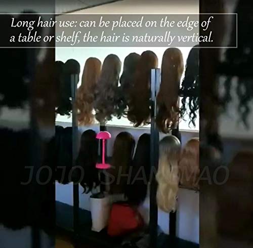 image for JOJO HAIR Wig Stand Plastic Hat Display Wig Head Holders Mannequin Hea