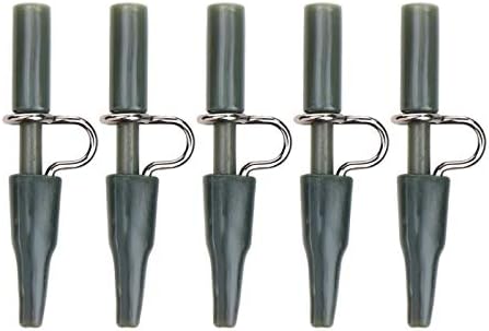 LALICORP 20pcs/Set European Carp Fishing Accessories Heavy Duty Lead Clip Silica Gel Carp End Fixed Line Pesca Fishing Tackle Equipment